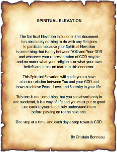 SPIRITUAL ELEVATION